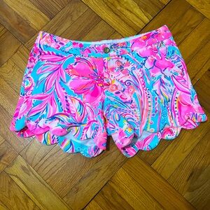 Lilly Pulitzer Paisley Buttercup Shorts